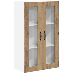 Kitchen Cabinet Artisan Oak 60 x 31 x 100 cm Engineered Wood vidaXL Kitchen Cabinet Artisan Oak 60 x 31 x 100 cm Engineered Wood vidaXL