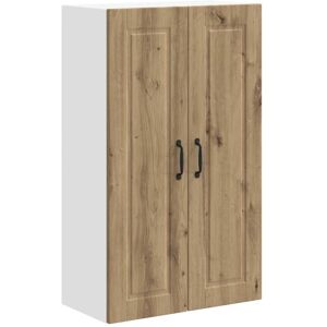 Kitchen Cabinet Artisan Oak 60 x 31 x 100 cm Engineered Wood vidaXL Kitchen Cabinet Artisan Oak 60 x 31 x 100 cm Engineered Wood vidaXL