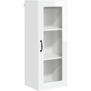 Kitchen Cabinet with Shelf High Gloss White 40 x 31 x 100 cm vidaXL Kitchen Cabinet with Shelf High Gloss White 40 x 31 x 100 cm vidaXL