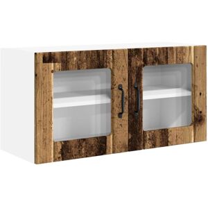 Kitchen Cabinet Old Wood 80 x 31 x 40 cm Engineered Wood vidaXL Kitchen Cabinet Old Wood 80 x 31 x 40 cm Engineered Wood vidaXL