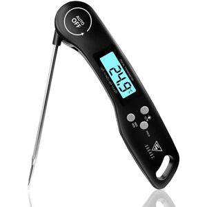 WOIYIC Kitchen Thermometer - 3s Instant Read Cooking Thermometer - Meat Thermometer with Backlight LCD Display - Foldable Probe for Cooking/Meat/BBQ/Steak WOIYIC Kitchen Thermometer - 3s Instant Read Cooking Thermometer - Meat Thermometer with Backlight LCD Display - Foldable Probe for Cooking/Meat/BBQ/Steak