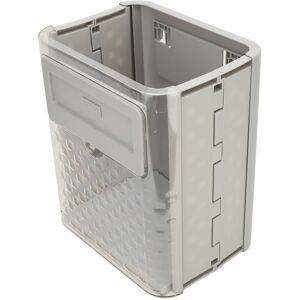 GROOFOO Kitchen Trash Can 2.4 Gallons Foldable Hanging Garbage Bin Multifunctional Wall Mounted Waste Bin for RV Office Bathroom GROOFOO Kitchen Trash Can 2.4 Gallons Foldable Hanging Garbage Bin Multifunctional Wall Mounted Waste Bin for RV Office Bathroom