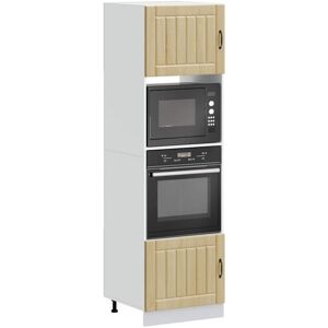 Vidaxl - Oven Cabinets 2 pcs Lucca Sonoma Oak Engineered Wood Vidaxl - Oven Cabinets 2 pcs Lucca Sonoma Oak Engineered Wood