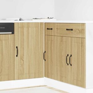 Kitchen Base Cabinet Lucca Sonoma Oak Engineered Wood Vidaxl Kitchen Base Cabinet Lucca Sonoma Oak Engineered Wood Vidaxl