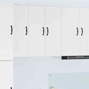 Kitchen Cabinet 2 pcs White 30 x 31 x 80 cm Engineered Wood vidaXL Kitchen Cabinet 2 pcs White 30 x 31 x 80 cm Engineered Wood vidaXL