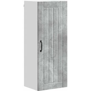 Kitchen Cabinet Concrete Grey 40 x 31 x 100 cm Engineered Wood vidaXL Kitchen Cabinet Concrete Grey 40 x 31 x 100 cm Engineered Wood vidaXL