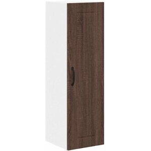 Kitchen Cabinet Brown Oak 30 x 31 x 100 cm Engineered Wood vidaXL Kitchen Cabinet Brown Oak 30 x 31 x 100 cm Engineered Wood vidaXL