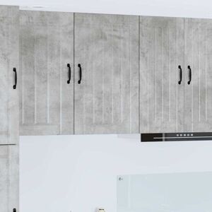 Kitchen Cabinet Concrete Grey 50 x 31 x 80 cm Engineered Wood vidaXL Kitchen Cabinet Concrete Grey 50 x 31 x 80 cm Engineered Wood vidaXL