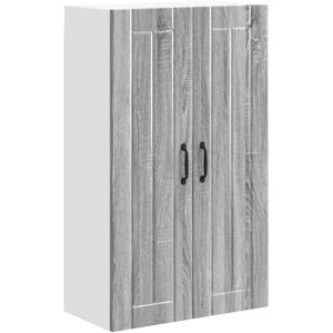 Kitchen Cabinet Grey Sonoma 60 x 31 x 100 cm Engineered Wood vidaXL Kitchen Cabinet Grey Sonoma 60 x 31 x 100 cm Engineered Wood vidaXL