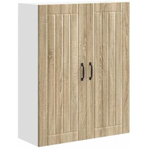 Kitchen Cabinet Sonoma Oak 80 x 31 x 100 cm Engineered Wood vidaXL Kitchen Cabinet Sonoma Oak 80 x 31 x 100 cm Engineered Wood vidaXL