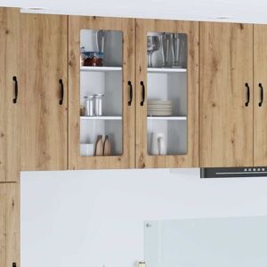 Kitchen Cabinet Artisan Oak 40 x 31 x 80 cm Engineered Wood vidaXL Kitchen Cabinet Artisan Oak 40 x 31 x 80 cm Engineered Wood vidaXL