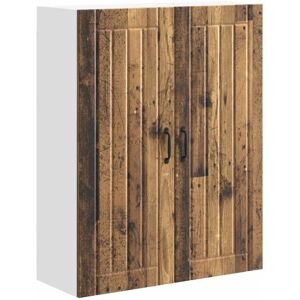 Kitchen Cabinet Old Wood 80 x 31 x 100 cm Engineered Wood vidaXL Kitchen Cabinet Old Wood 80 x 31 x 100 cm Engineered Wood vidaXL