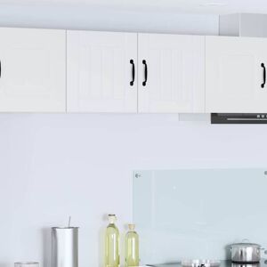 Kitchen Cabinet 2 pcs White 40 x 31 x 40 cm Engineered Wood vidaXL Kitchen Cabinet 2 pcs White 40 x 31 x 40 cm Engineered Wood vidaXL