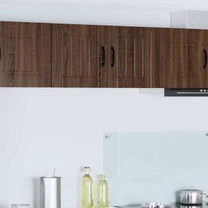 Kitchen Cabinet 2 pcs Brown Oak 40 x 31 x 40 cm Engineered Wood vidaXL Kitchen Cabinet 2 pcs Brown Oak 40 x 31 x 40 cm Engineered Wood vidaXL