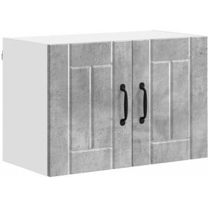 Kitchen Wall Cabinet Wall-mounted Concrete Grey 60 x 31 x 40 cm vidaXL Kitchen Wall Cabinet Wall-mounted Concrete Grey 60 x 31 x 40 cm vidaXL