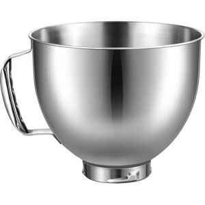 WOIYIC KSM150 Stainless Steel Mixing Bowl for KitchenAid Artisan & Classic Series 4.5 pin/5 liter Tilt-Head Stand Mixers, Silver, 5QT SSB WOIYIC KSM150 Stainless Steel Mixing Bowl for KitchenAid Artisan & Classic Series 4.5 pin/5 liter Tilt-Head Stand Mixers, Silver, 5QT SSB