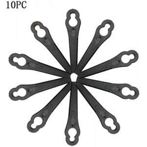 SERBIA Lames de Rechange pour Coupe-Bordure, 10 Pcs Lames Coupe Bordure, Lame Tondeuse à Gazon Univers, Remplacement des Lames de d'Herbe SERBIA Lames de Rechange pour Coupe-Bordure, 10 Pcs Lames Coupe Bordure, Lame Tondeuse à Gazon Univers, Remplacement des Lames de d'Herbe