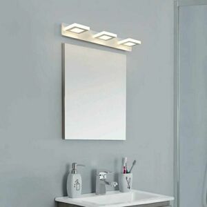 TRIMEC Lampe Miroir Applique Salle de Bain lumière tricolore, 15W Luminaire Salle de Bain Intérieure Moderne lampe Eclairage Salle de Bain, Réglable à 360Ḟ, TRIMEC Lampe Miroir Applique Salle de Bain lumière tricolore, 15W Luminaire Salle de Bain Intérieure Moderne lampe Eclairage Salle de Bain, Réglable à 360Ḟ,