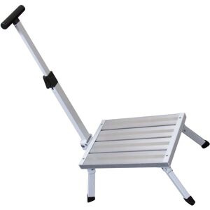 Securefix Direct - Large Aluminium Single Folding Step with Handrail (Caravan Motorhome Collapsible Foldable Platform) Securefix Direct - Large Aluminium Single Folding Step with Handrail (Caravan Motorhome Collapsible Foldable Platform)