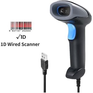 COOCHEER Laser Barcode Scanner, Barcode Scanner, Universal---Wired 1D COOCHEER Laser Barcode Scanner, Barcode Scanner, Universal---Wired 1D