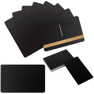 TLILY Laser Engraving Blanks, Multipurpose Metal Business Cards. Black TLILY Laser Engraving Blanks, Multipurpose Metal Business Cards. Black