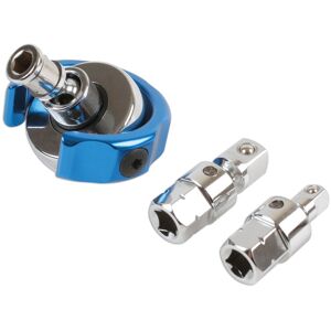 Tools 1/4''D 3/8''D Swivel Palm Ratchet Set 4pc 72 Tooth Alloy Handle 6665 - Laser Tools 1/4''D 3/8''D Swivel Palm Ratchet Set 4pc 72 Tooth Alloy Handle 6665 - Laser