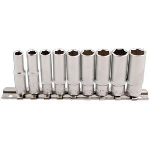 Laser - Tools af Deep Socket Set 1/4''D 9pc From 1/4'' to 1/2'' Single Hex 5692 Laser - Tools af Deep Socket Set 1/4''D 9pc From 1/4'' to 1/2'' Single Hex 5692
