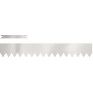 BONNEVIE Lawn Edgings 20 pcs Silver 100 x 0.5 x 15 cm Stainless steel CFW874678 BONNEVIE Lawn Edgings 20 pcs Silver 100 x 0.5 x 15 cm Stainless steel CFW874678