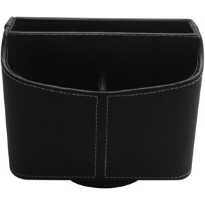 TLILY Leather Remote Control Holder,360 Degree Desk TV ,Bedside Table Organizer for Controller,Media,Mail TLILY Leather Remote Control Holder,360 Degree Desk TV ,Bedside Table Organizer for Controller,Media,Mail