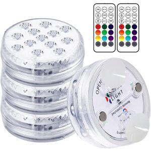 BEIJIYI LED Pool Lights Submersible LED Lights, Lighting Time 30-50 Hours IP68 Waterproof 16 RGB Color Changing Decorative Lamps for Aquariums Bathtub, Vase, BEIJIYI LED Pool Lights Submersible LED Lights, Lighting Time 30-50 Hours IP68 Waterproof 16 RGB Color Changing Decorative Lamps for Aquariums Bathtub, Vase,