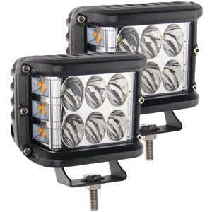 Tlily - led Work Light Bar Cube Side Shooter Pod White & Amber Strobe Lamp suv Truck High Quality Aluminum Alloy Car Tlily - led Work Light Bar Cube Side Shooter Pod White & Amber Strobe Lamp suv Truck High Quality Aluminum Alloy Car