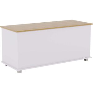 Home Discount - Arlington Toy Box Storage Ottoman Bench Seat Bedroom Hallway Chest, White Home Discount - Arlington Toy Box Storage Ottoman Bench Seat Bedroom Hallway Chest, White