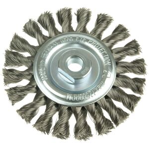 LESSMANN® Lessmann ® - Lessmann Knot Wheel Brush 100 x 12mm M14 Bore, 0.50 Steel Wire LES471217 LESSMANN® Lessmann ® - Lessmann Knot Wheel Brush 100 x 12mm M14 Bore, 0.50 Steel Wire LES471217