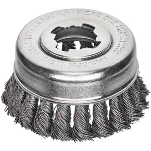 LESSMANN® Lessmann ® - Lessmann Non Sparking Steel Knot Cup Brush 85mm X-Lock LES48321X LESSMANN® Lessmann ® - Lessmann Non Sparking Steel Knot Cup Brush 85mm X-Lock LES48321X