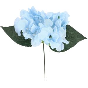 Tlily - Light Blue Hydrangea Silk Flowers Heads Pack of 20 Full Artificial with Stems for Wedding Tlily - Light Blue Hydrangea Silk Flowers Heads Pack of 20 Full Artificial with Stems for Wedding