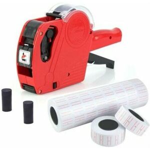 Gotrays - Line 8 Characters Retail Price Tag Gun Kit with 10 Label Rolls and 2 Ink Cartridges Gotrays - Line 8 Characters Retail Price Tag Gun Kit with 10 Label Rolls and 2 Ink Cartridges