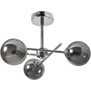Litecraft Estelle Ceiling Light Bathroom Semi Flush IP44 3 Arm - Polished Chrome Litecraft Estelle Ceiling Light Bathroom Semi Flush IP44 3 Arm - Polished Chrome