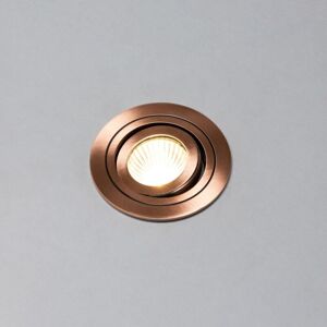 Litecraft - Recessed Downlights IP65 Rated Tiltable Spotlights in Copper - 2 Pack Litecraft - Recessed Downlights IP65 Rated Tiltable Spotlights in Copper - 2 Pack
