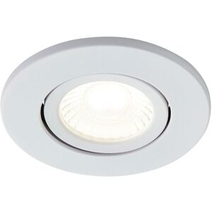 Litecraft - Recessed Downlights Fire Rated Tiltable led Spotlight - Matte White Litecraft - Recessed Downlights Fire Rated Tiltable led Spotlight - Matte White