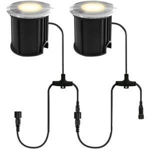 Litecraft - Sitka 2 x 3 Watt led Outdoor Recessed Deck Lighting Kit - Chrome Litecraft - Sitka 2 x 3 Watt led Outdoor Recessed Deck Lighting Kit - Chrome