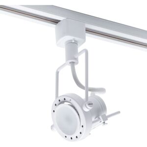 Litecraft - Track Light Greenwich Spotlight Head Adjustable GU10 Fitting - White Litecraft - Track Light Greenwich Spotlight Head Adjustable GU10 Fitting - White
