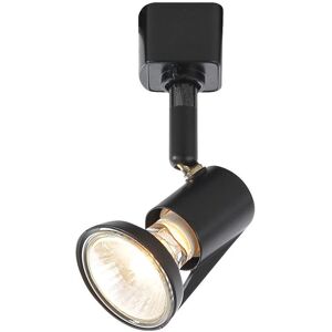 Litecraft - Track Light Harlem Spotlight Head Adjustable GU10 Fitting - Black Litecraft - Track Light Harlem Spotlight Head Adjustable GU10 Fitting - Black