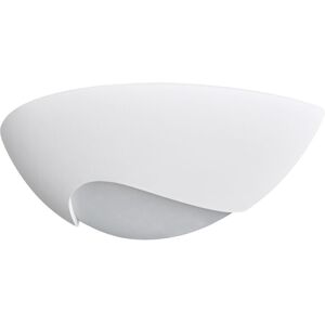 Litecraft - Wall Light Ceramic Uplighter E14 Fitting With Frosted Diffuser - Ivory Litecraft - Wall Light Ceramic Uplighter E14 Fitting With Frosted Diffuser - Ivory