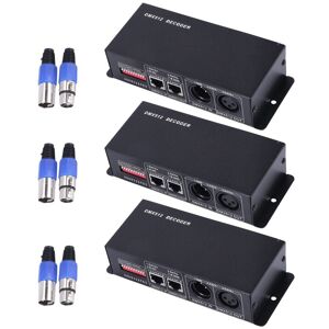 Tlily - Lixada DMX512 4CH4A デコーダーledコントローラ 4チャンネル ドライバー rgbw ledテープ DC12V-24V X3 I067662 Tlily - Lixada DMX512 4CH4A デコーダーledコントローラ 4チャンネル ドライバー rgbw ledテープ DC12V-24V X3 I067662
