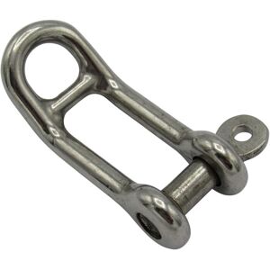 Securefix Direct - Long Double Bar d Shackle with Captive Pin Stainless Steel 12MM (Rigging Dee) Securefix Direct - Long Double Bar d Shackle with Captive Pin Stainless Steel 12MM (Rigging Dee)