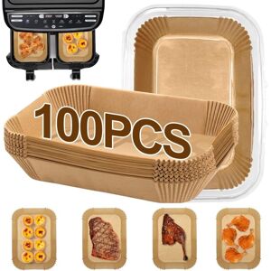Serbia - Lot de 100 doublures de friteuse à air pour friteuse Ninja Dual Air, doublures en papier parchemin j Serbia - Lot de 100 doublures de friteuse à air pour friteuse Ninja Dual Air, doublures en papier parchemin j