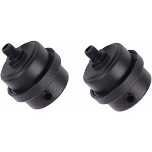 SERBIA Lot de 2 filtres silencieux pour compresseur d'air, boîtier en plastique, silencieux à piston pour ventilateurs, compresseurs d'air, chaudières, etc. SERBIA Lot de 2 filtres silencieux pour compresseur d'air, boîtier en plastique, silencieux à piston pour ventilateurs, compresseurs d'air, chaudières, etc.