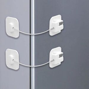 Serbia - Lot de 2 Serrure Frigo avec Code, Cadenas Frigo pour Enfants, Adhésive Verrou de Réfrigérateur à Combinaison, Securite Bloque pour Porte Serbia - Lot de 2 Serrure Frigo avec Code, Cadenas Frigo pour Enfants, Adhésive Verrou de Réfrigérateur à Combinaison, Securite Bloque pour Porte
