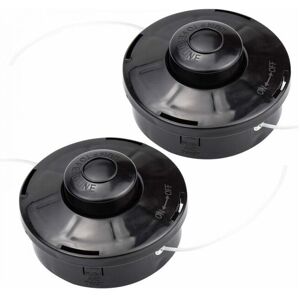 Serbia - Lot de 2 têtes de débroussailleuse universelles en nylon pour débroussailleuse à essence Serbia - Lot de 2 têtes de débroussailleuse universelles en nylon pour débroussailleuse à essence