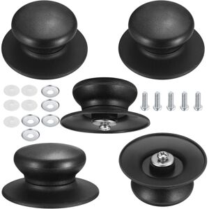 SERBIA Lot de 5 boutons universels pour couvercle de casserole, bouton de batterie de cuisine, boutons de couvercle résistant à la chaleur pour couvercle de SERBIA Lot de 5 boutons universels pour couvercle de casserole, bouton de batterie de cuisine, boutons de couvercle résistant à la chaleur pour couvercle de
